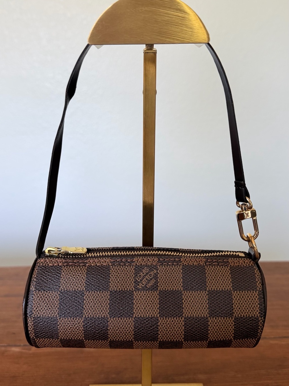 Louis Vuitton Damier Ebene Papillon 30 with Mini Pouch - Picture 13 of 13